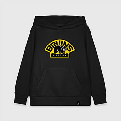 Толстовка детская хлопковая HC Boston Bruins Label, цвет: черный