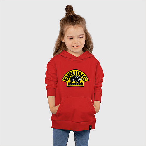 Детская толстовка-худи HC Boston Bruins Label / Красный – фото 4