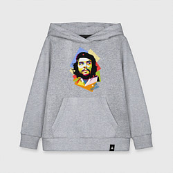Толстовка детская хлопковая Che Guevara Art, цвет: меланж