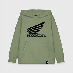 Толстовка детская хлопковая Honda Motor, цвет: авокадо