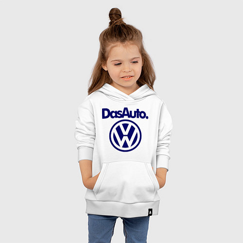 Детская толстовка-худи Volkswagen Das Auto / Белый – фото 4