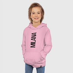 Толстовка детская хлопковая Milana, цвет: светло-розовый — фото 2