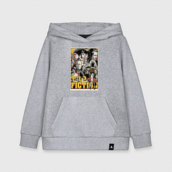 Толстовка детская хлопковая Pulp Fiction Stories, цвет: меланж