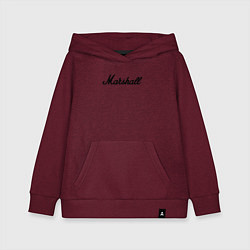 Детская толстовка-худи Marshall logo