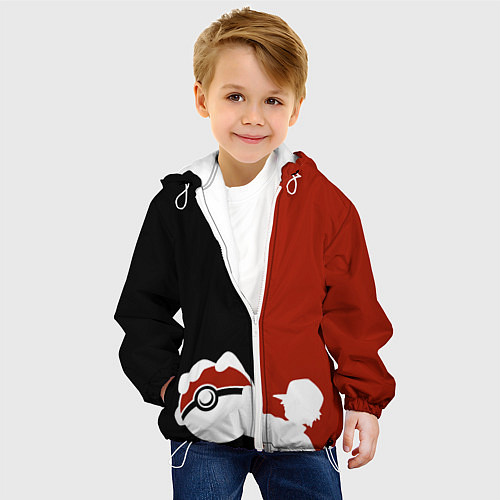 Детская куртка Ловец покемонов / 3D-Белый – фото 4