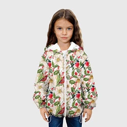 Куртка с капюшоном детская Фэшн 5, цвет: 3D-белый — фото 2