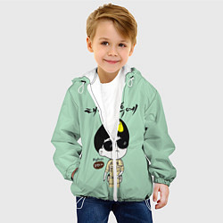 Куртка с капюшоном детская Song Joong Ki: Big boss, цвет: 3D-белый — фото 2