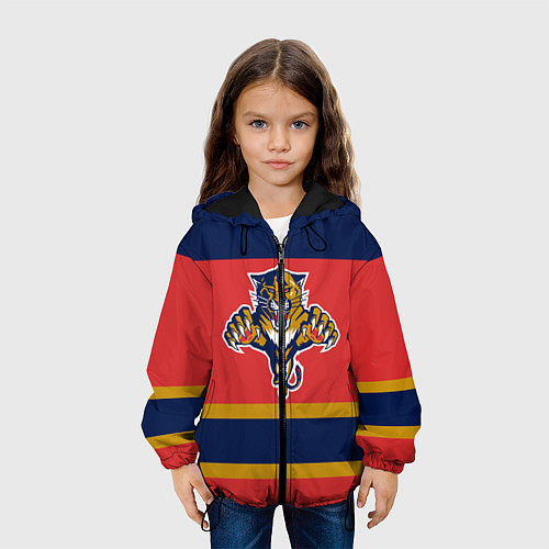 Детская куртка Florida Panthers / 3D-Черный – фото 3