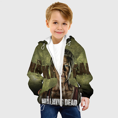 Детская куртка Ходячие мертвецы: Кэрол Пелетье / 3D-Белый – фото 4