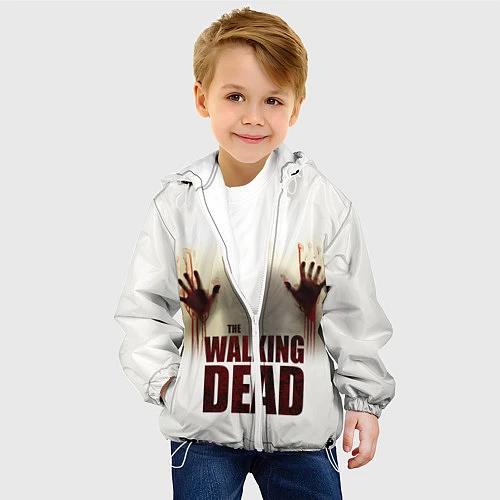 Детская куртка Walking Dead Shadow / 3D-Белый – фото 4