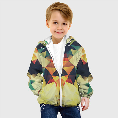 Детская куртка Grazy Poly VPPDGryphon / 3D-Белый – фото 4