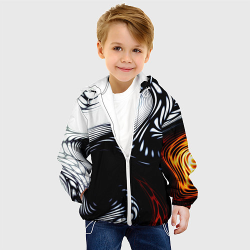 Детская куртка Abrupt / 3D-Белый – фото 4