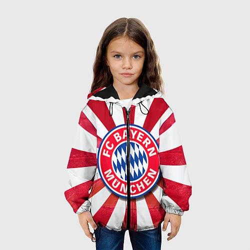 Детская куртка FC Bayern / 3D-Черный – фото 3