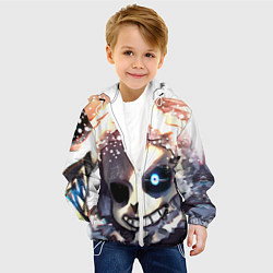 Куртка с капюшоном детская Sans and snow, цвет: 3D-белый — фото 2
