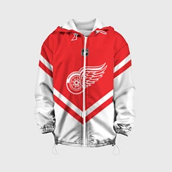 Куртка с капюшоном детская NHL: Detroit Red Wings, цвет: 3D-белый
