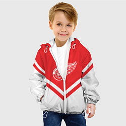 Куртка с капюшоном детская NHL: Detroit Red Wings, цвет: 3D-белый — фото 2