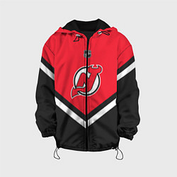 Куртка с капюшоном детская NHL: New Jersey Devils, цвет: 3D-черный