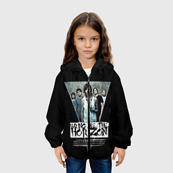 Куртка с капюшоном детская Bring Me The Horizon, цвет: 3D-черный — фото 2