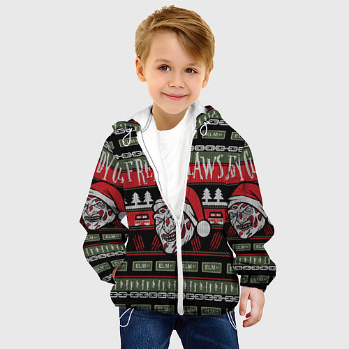 Детская куртка Freddy Christmas / 3D-Белый – фото 4