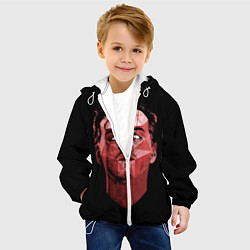 Куртка с капюшоном детская Dark Moriarty, цвет: 3D-белый — фото 2