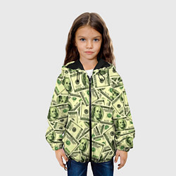 Куртка с капюшоном детская Benjamin Franklin, цвет: 3D-черный — фото 2