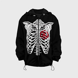 Детская куртка Кукрыниксы: Скелет