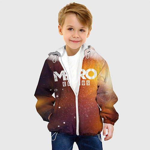 Детская куртка МЕТРО / 3D-Белый – фото 4