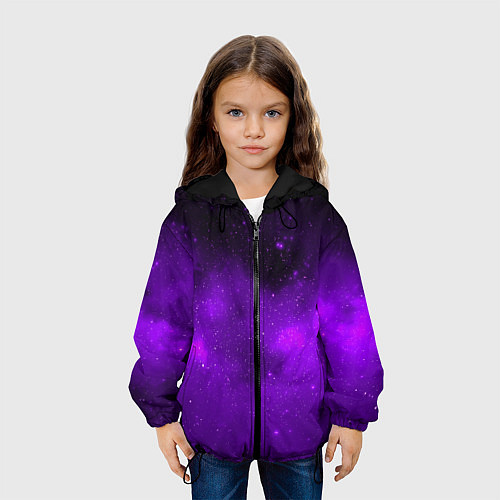Детская куртка Космос / 3D-Черный – фото 3