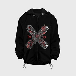 Куртка с капюшоном детская The XX, цвет: 3D-черный