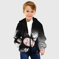 Куртка с капюшоном детская HIM, цвет: 3D-черный — фото 2
