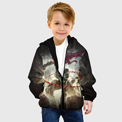 Куртка с капюшоном детская Darksiders Warrior, цвет: 3D-черный — фото 2