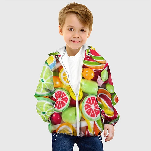 Детская куртка Candy Summer / 3D-Белый – фото 4