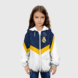 Куртка с капюшоном детская Real Madrid FC: Sport, цвет: 3D-белый — фото 2
