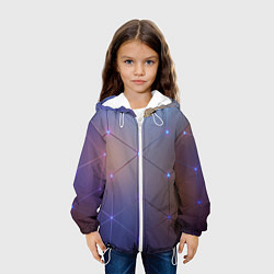 Куртка с капюшоном детская НЕЙРОННАЯ СЕТЬ NEURAL NETWORK, цвет: 3D-белый — фото 2