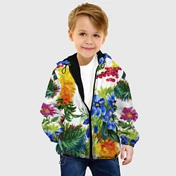 Куртка с капюшоном детская Summer, цвет: 3D-черный — фото 2