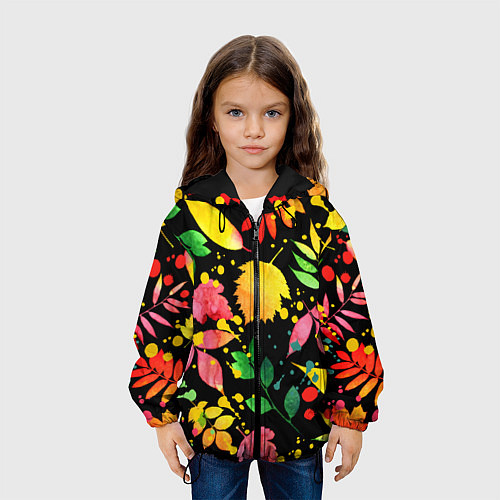 Детская куртка Осень / 3D-Черный – фото 3