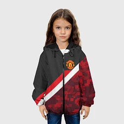 Куртка с капюшоном детская Man UTD FC: Sport Camo, цвет: 3D-черный — фото 2