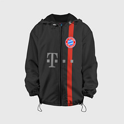 Куртка с капюшоном детская Bayern FC: Black 2018, цвет: 3D-черный