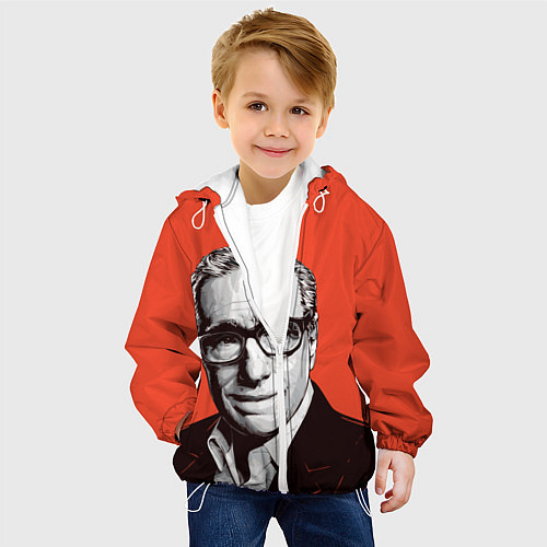 Детская куртка Мартин Скорсезе / 3D-Белый – фото 4