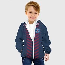 Куртка с капюшоном детская FC PSG: Creative, цвет: 3D-белый — фото 2