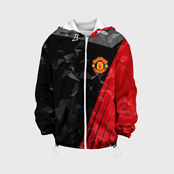 Куртка с капюшоном детская FC Manchester United: Abstract, цвет: 3D-белый