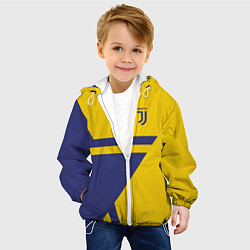 Куртка с капюшоном детская FC Juventus: Star, цвет: 3D-белый — фото 2