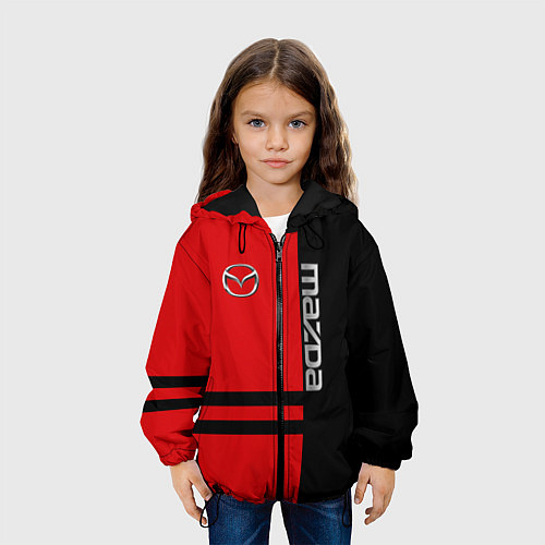 Детская куртка Mazda R&B / 3D-Черный – фото 3