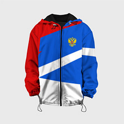 Куртка с капюшоном детская Russia: Light Sport, цвет: 3D-черный