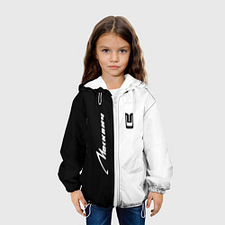 Куртка с капюшоном детская Москвич, цвет: 3D-белый — фото 2
