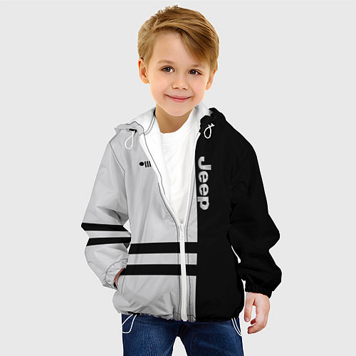 Детская куртка Jeep / 3D-Белый – фото 4