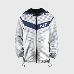 Куртка с капюшоном детская N7: White Armor, цвет: 3D-черный