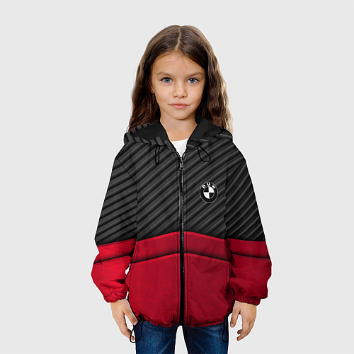 Детская куртка BMW: Race Style / 3D-Черный – фото 3