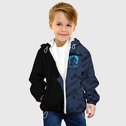 Куртка с капюшоном детская CS:GO Team Liquid, цвет: 3D-белый — фото 2