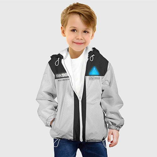 Детская куртка RK900: Become Human / 3D-Белый – фото 4